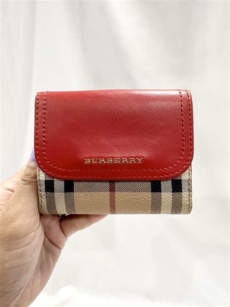 used burberry wallet